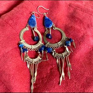 Sodalite Gemstone Earrings